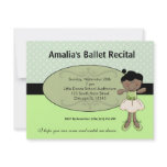 Ballerina invitations