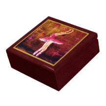 Ballerina Keepsake Jewellery Gift Box