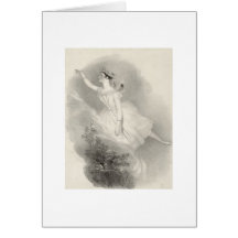 Ballerina Marie Taglioni Card