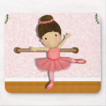 Ballerina Mouse Mat Mouse Pad