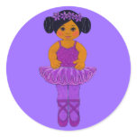 Ballerina Party Stickers