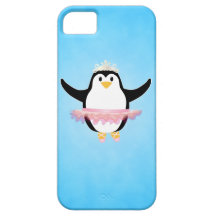 Ballerina Penguin iPhone 5 Cases