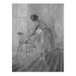 Ballerina Post Card