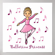 Ballerina Princess Poster