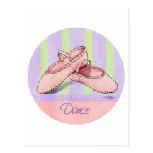 Ballerina Slippes Postcards
