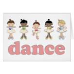 Ballerinas Dance cards