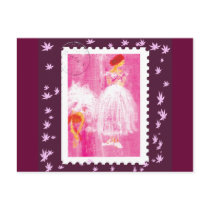 Ballerinas Marie L. Post Card