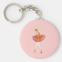 Ballerine de considérant de ressort porte-clef
