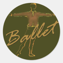 Ballet Boy Gifts for Dancers Sticker
