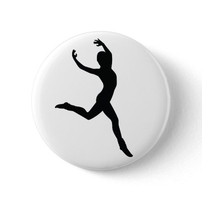 Ballet Pinback Buttons by VectorGraphics