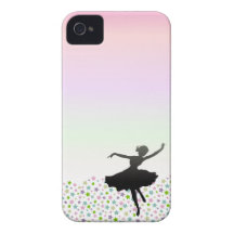 Ballet Dancer Dancing amongst the stars - sunset iPhone 4 Covers