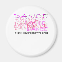 Ballet Dancer Merchandise Fridge Magnet