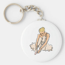 Ballet Dancer Merchandise Keychain