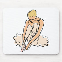 Ballet Dancer Merchandise Mouse Pad