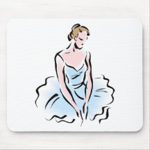 Ballet Dancer Merchandise Mouse Pad