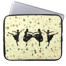 BALLET DANCERS LAPTOP COMPUTER SLEEVES