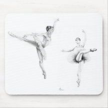 Ballet Dancers Mousepads