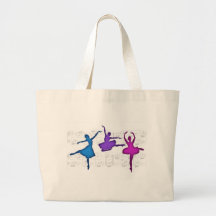 Ballet Day Ballerinas Tote Bag