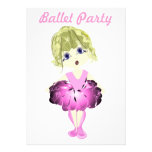 Ballet Party Invitation