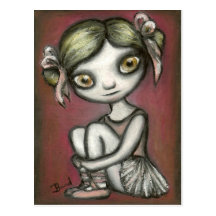 Ballet Pixie Post Cards
