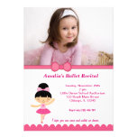 Ballet Recital Custom Announcements