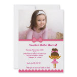 Ballet Recital invitations