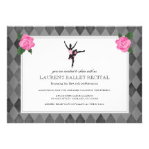 Ballet Recital Invitations