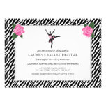 Ballet Recital Invitations
