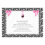 Ballet Recital Invitations