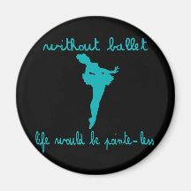 Ballet Refrigerator Magnet
