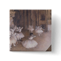 Ballet Rehearsal on the Stage, 1874 Pin