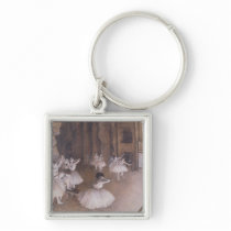 Ballet Rehearsal on the Stage, 1874 Key Chains