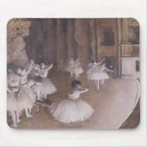 Ballet Rehearsal on the Stage, 1874 Mouse Pads