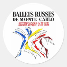 Ballet Russes Dance Sticker