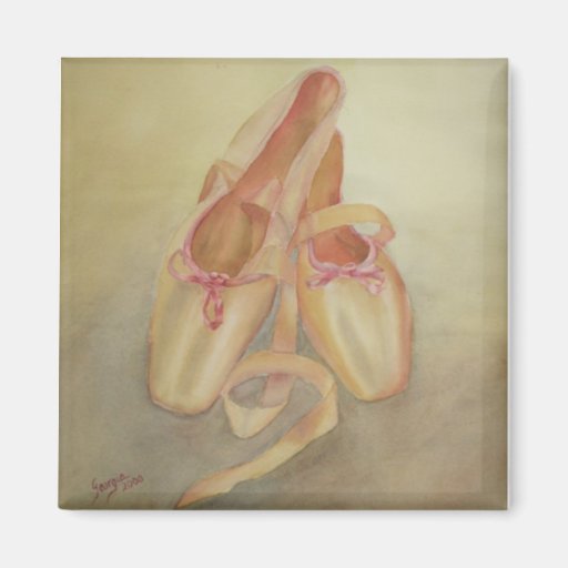 ballet shoes magnet
