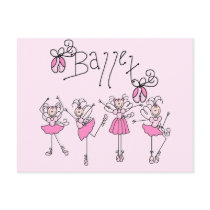 Ballet T-shirts and Gifts Post Cards