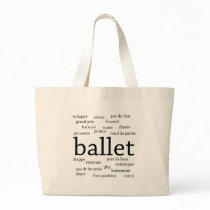 Ballet Words Bag