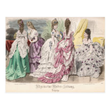 Ballgowns Postcard