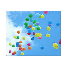 Ballon 21  Stretched Canvas Print