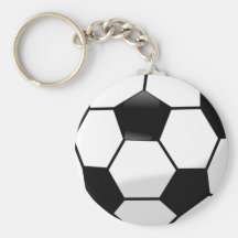 Ballon de football Keychain Porte-clefs