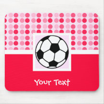 Ballon de football mignon tapis de souris
