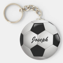 Ballon de football personnalisable porte-clefs