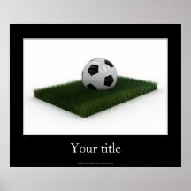 Ballon de football sur la correction de la pelouse