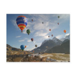 balloning in Château d'Oex Postcards