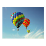 Ballons à air chauds cartes postales