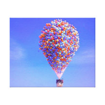 Balloon 20  Stretched Canvas Print
