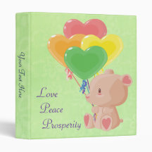 Balloon Bear Binder