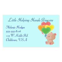 Balloon Bear Business card