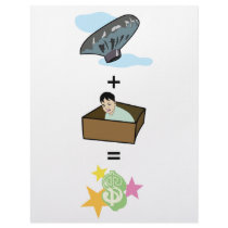 Balloon + Boy Hiding in Box = $$ Stardom $$ Customized Letterhead