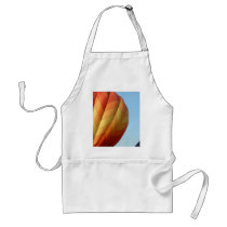 Balloon!  Bright orange! Aprons